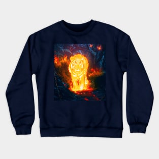 Blazing Tiger Crewneck Sweatshirt